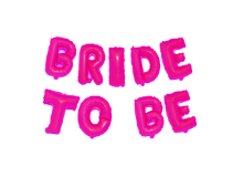 סט בלונים BRIDE TO BE - פוקסיה